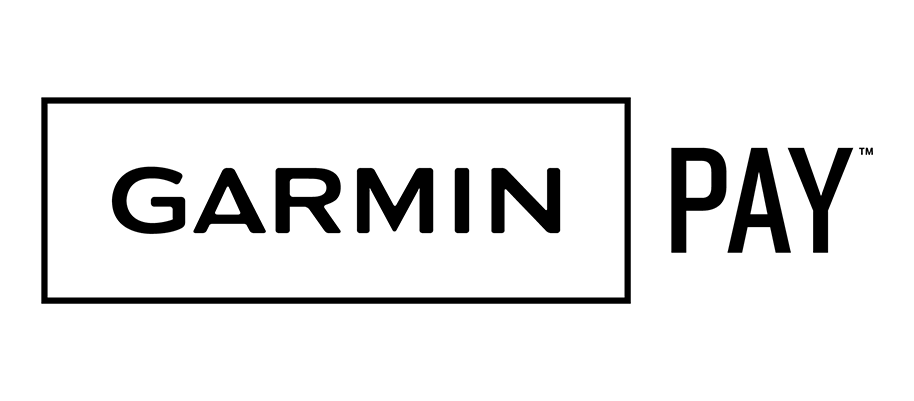 Logo płatności Garmin Pay.